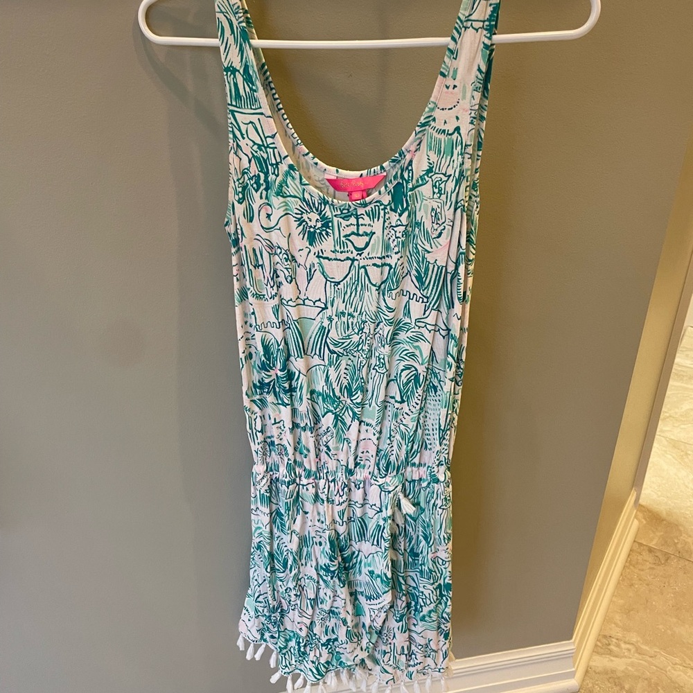 Lilly Pulitzer Vibrant Print Romper